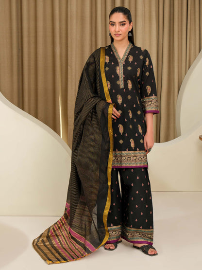 3 Piece Lawn Suit-Paste Print (Unstitched)