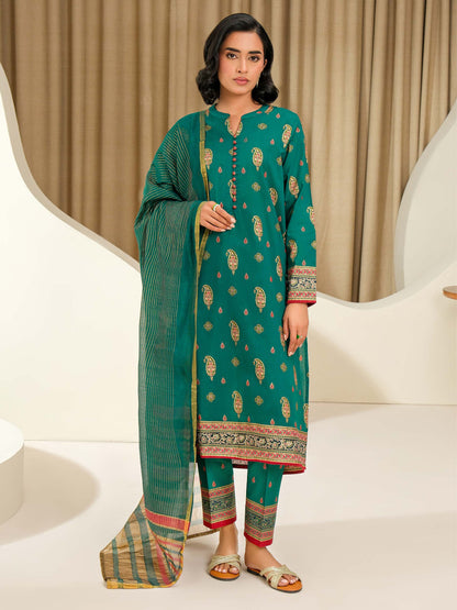 3 Piece Lawn Suit-Paste Print (Unstitched)