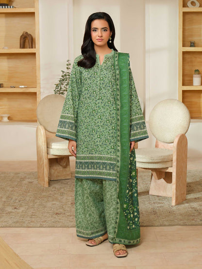 3 Piece Khaddar Suit-Printed (Unstitched)