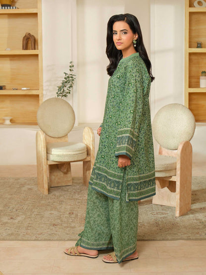 3 Piece Khaddar Suit-Printed (Unstitched)