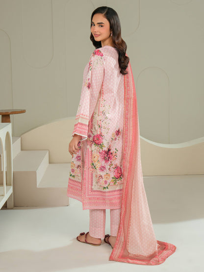 3 Piece Lawn Suit-Printed (Unstitched)