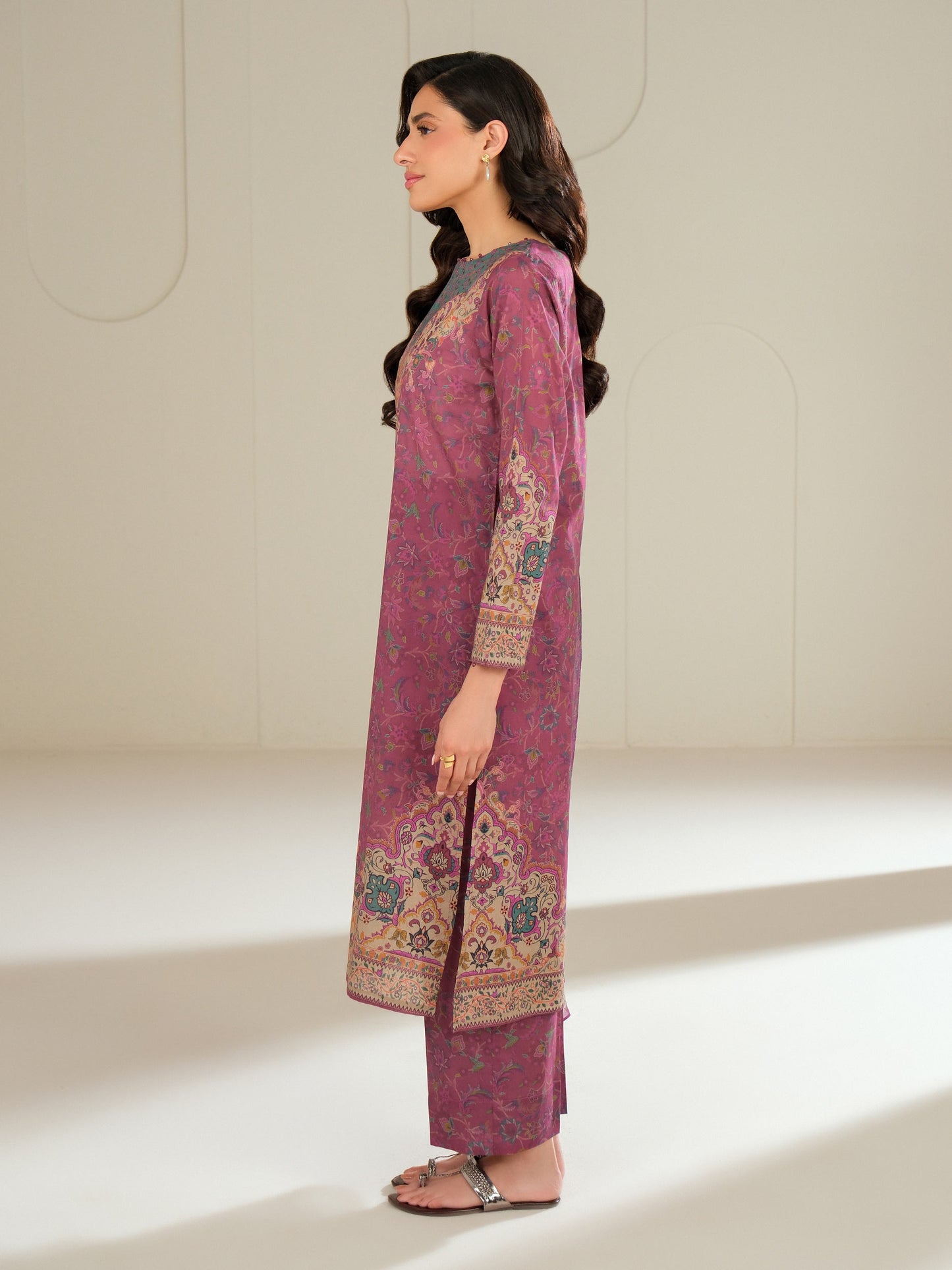 3 Piece Lawn Suit-Printed (Unstitched)