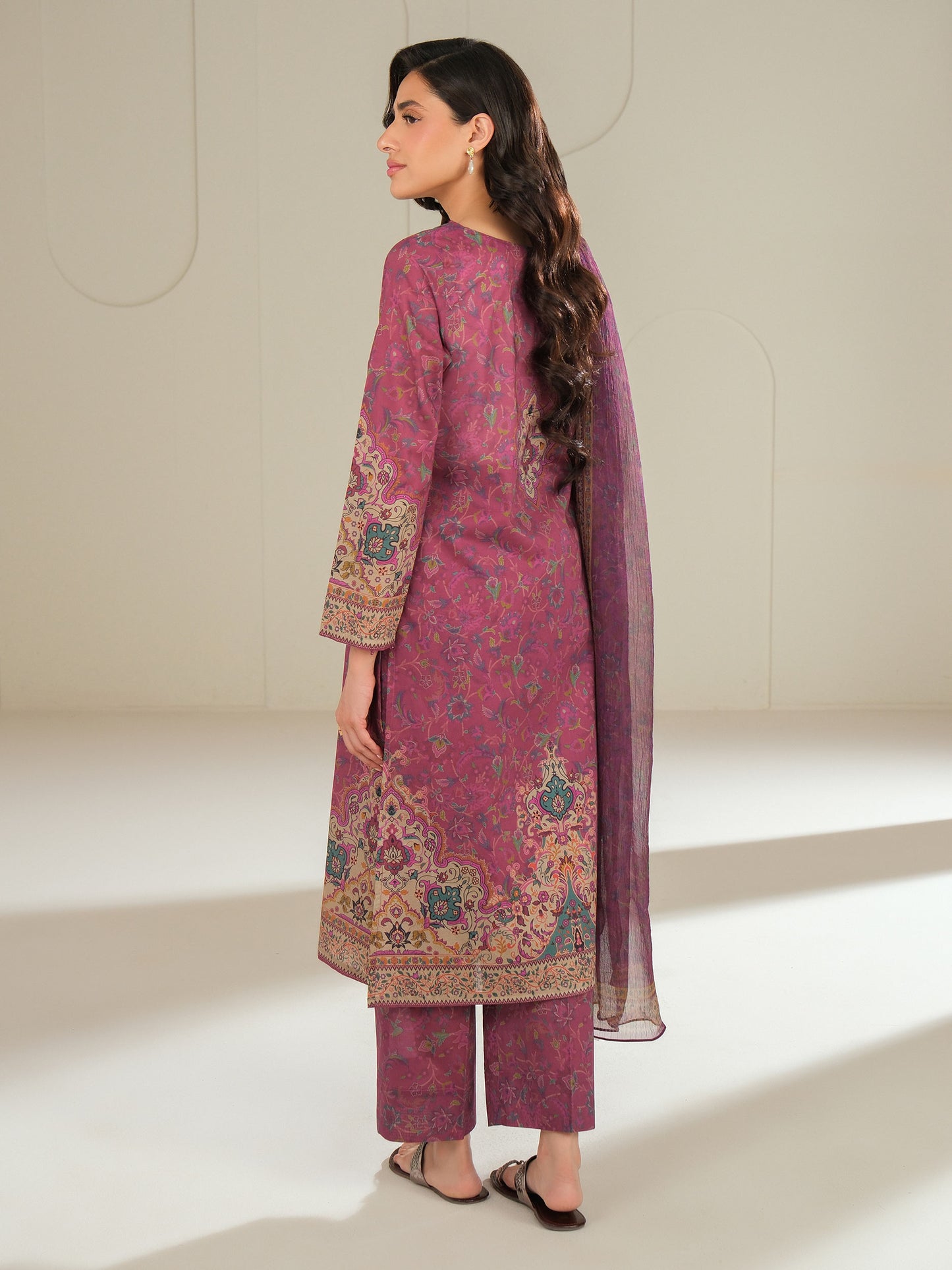 3 Piece Lawn Suit-Printed (Unstitched)