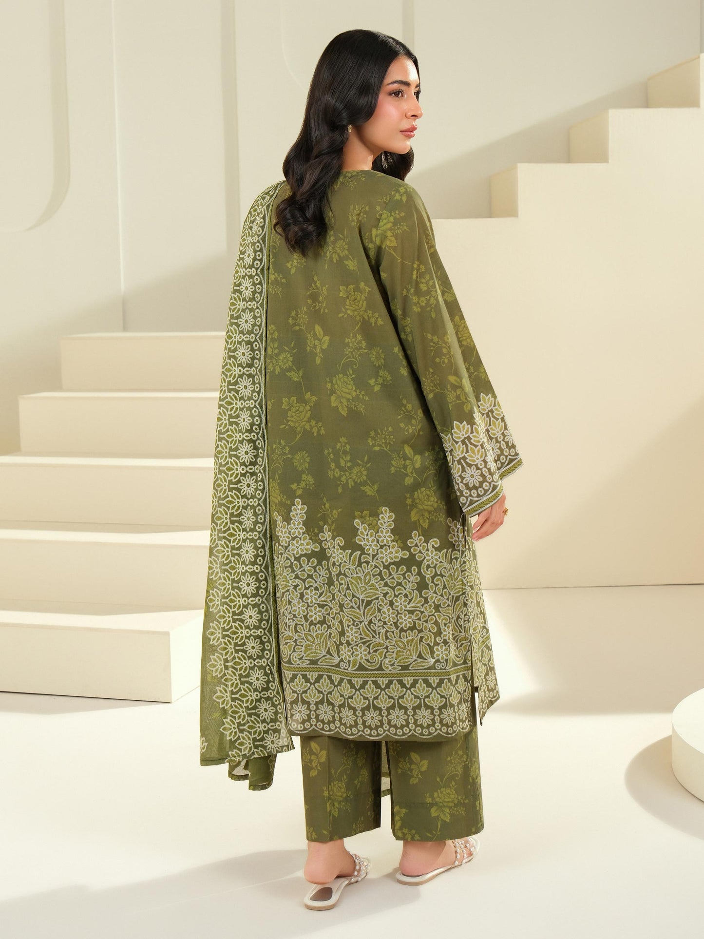 3 Piece Lawn Suit-Paste Print (Unstitched)