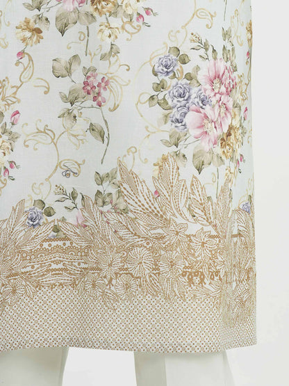 3 Piece Lawn Suit-Printed (Unstitched)