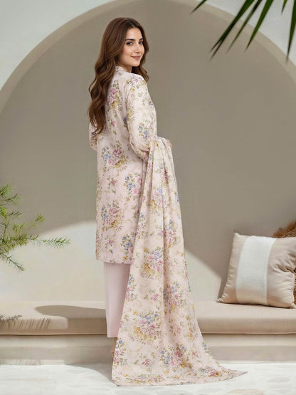 3 Piece Lawn Suit-Printed (Unstitched)