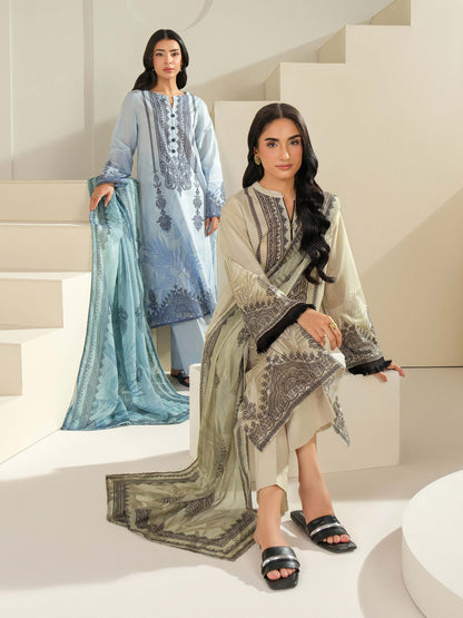 2 Piece Lawn Suit-Printed (Unstitched)