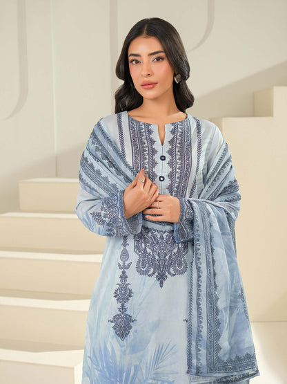 2 Piece Lawn Suit-Printed (Unstitched)