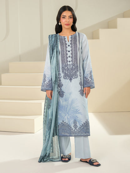 2 Piece Lawn Suit-Printed (Unstitched)