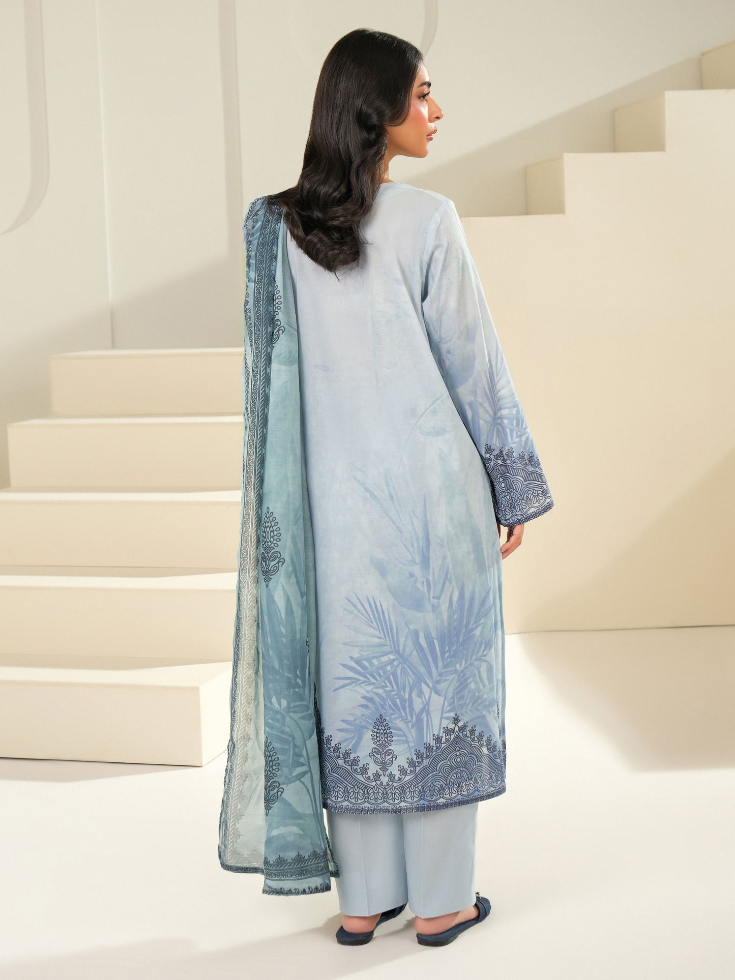 2 Piece Lawn Suit-Printed (Unstitched)