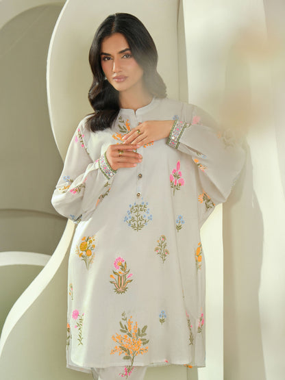 2 Piece Cambric Suit-Printed (Unstitched)