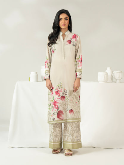 2 Piece Cambric Suit-Printed (Unstitched)