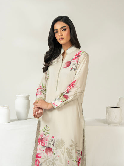 2 Piece Cambric Suit-Printed (Unstitched)