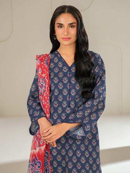 3 Piece Lawn Suit-Printed (Unstitched)