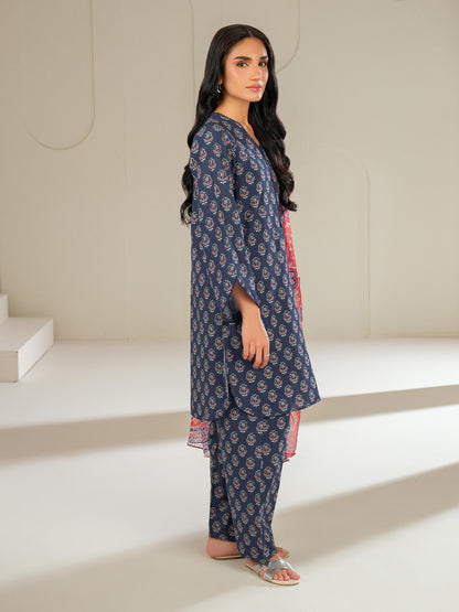 3 Piece Lawn Suit-Printed (Unstitched)