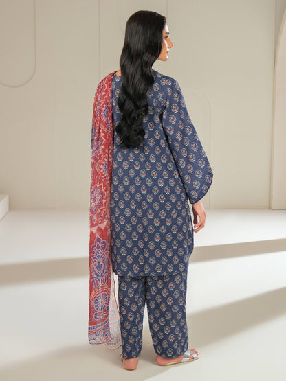 3 Piece Lawn Suit-Printed (Unstitched)