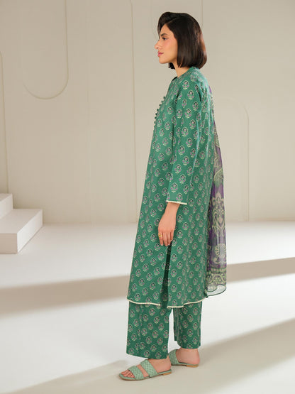 3 Piece Lawn Suit-Printed (Unstitched)