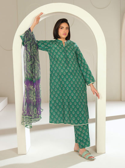 3 Piece Lawn Suit-Printed (Unstitched)