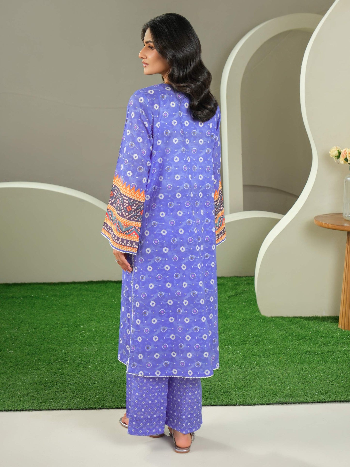 2 Piece Lawn Suit-Printed (Unstitched)