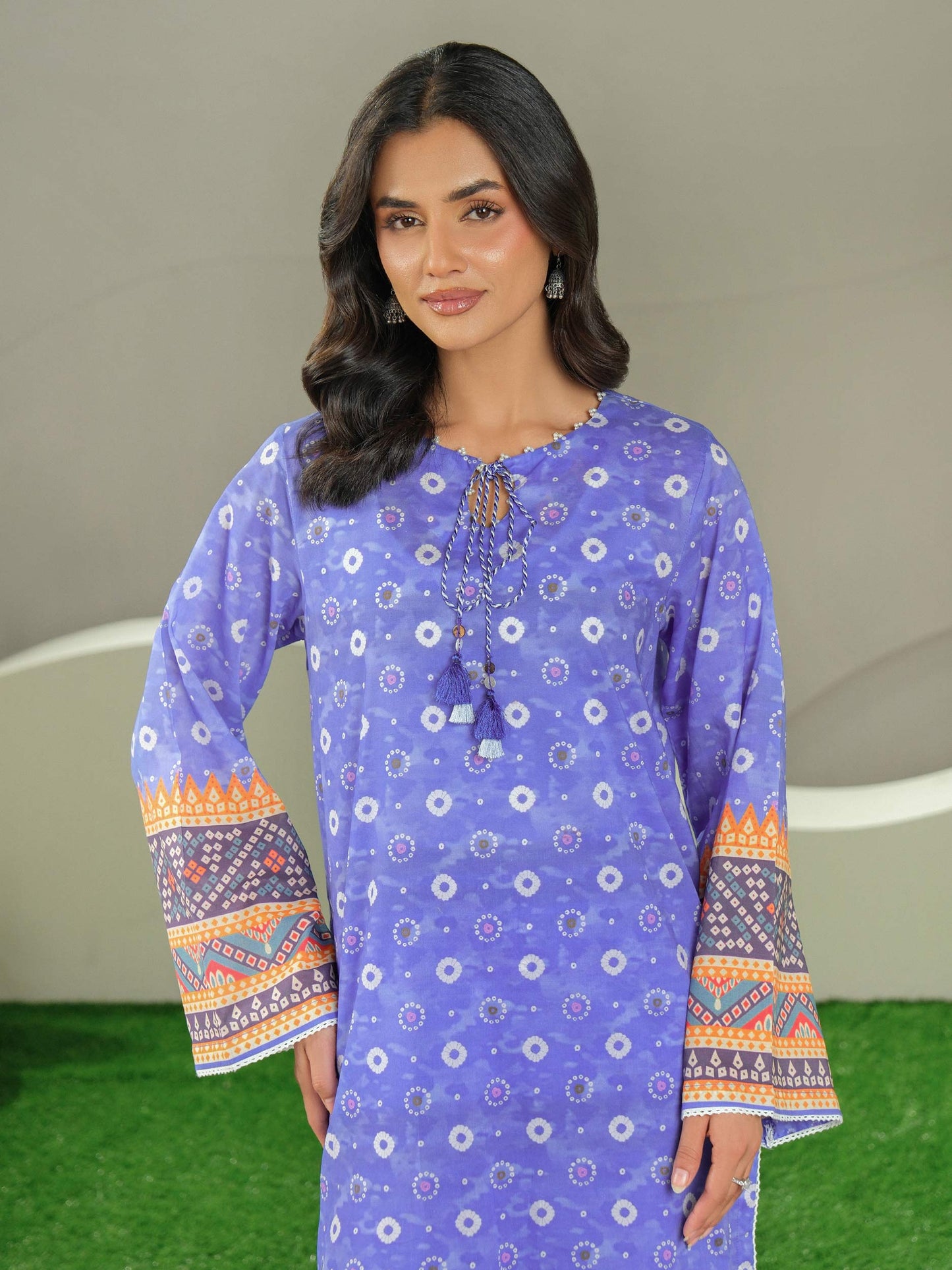 2 Piece Lawn Suit-Printed (Unstitched)