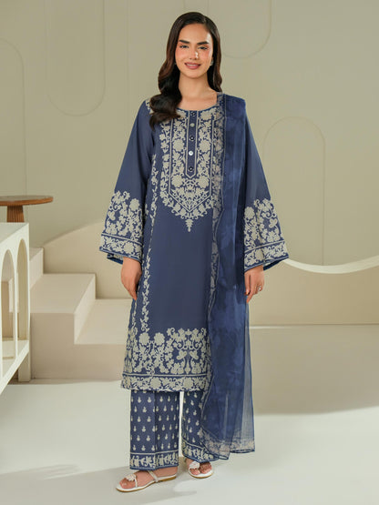 3 Piece Lawn Suit-Printed (Unstitched)