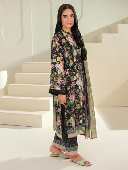 3 Piece Lawn Suit-Printed (Unstitched)