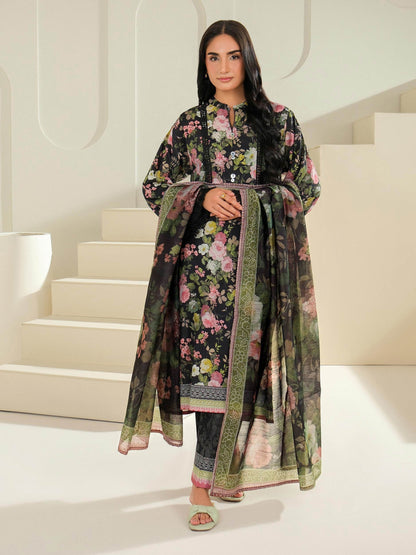 3 Piece Lawn Suit-Printed (Unstitched)