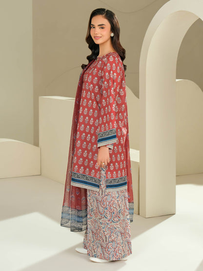 3 Piece Lawn Suit-Printed (Unstitched)