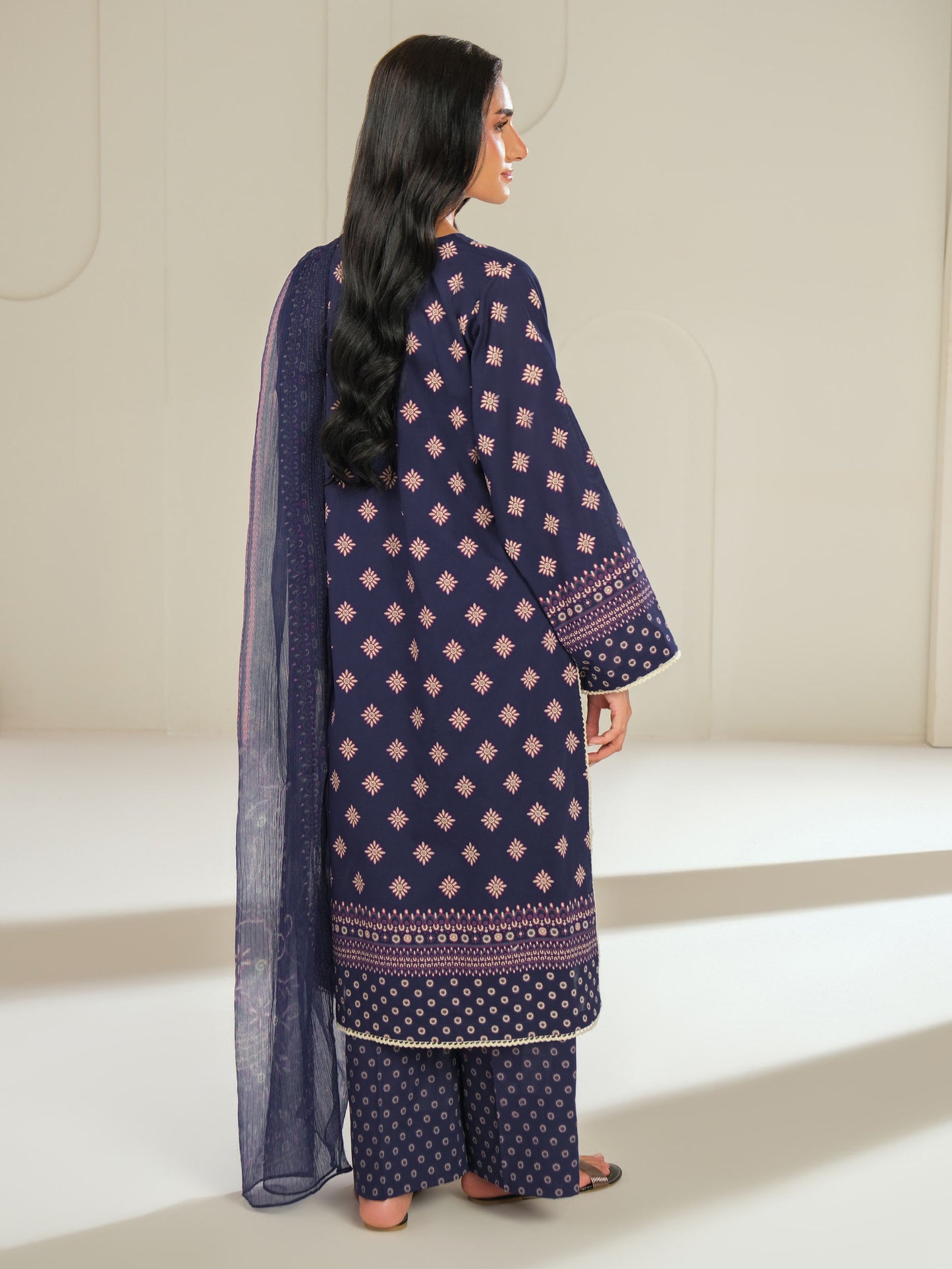 3 Piece Lawn Suit-Printed (Unstitched)