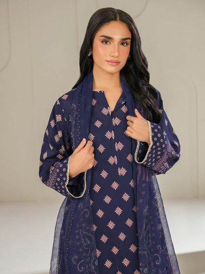 3 Piece Lawn Suit-Printed (Unstitched)