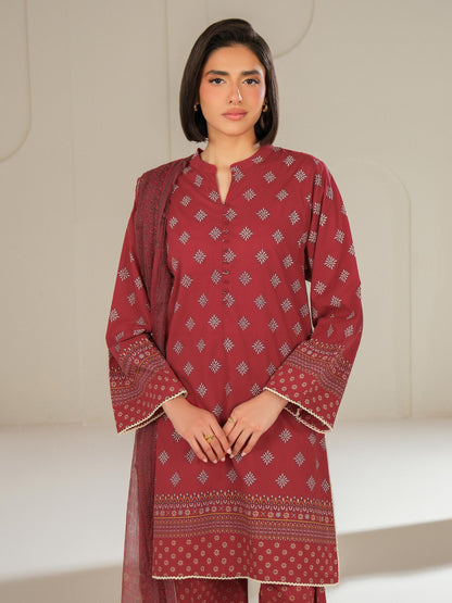 3 Piece Lawn Suit-Printed (Unstitched)