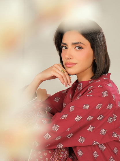 3 Piece Lawn Suit-Printed (Unstitched)