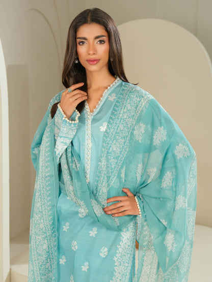 3 Piece Lawn Suit-Printed (Unstitched)