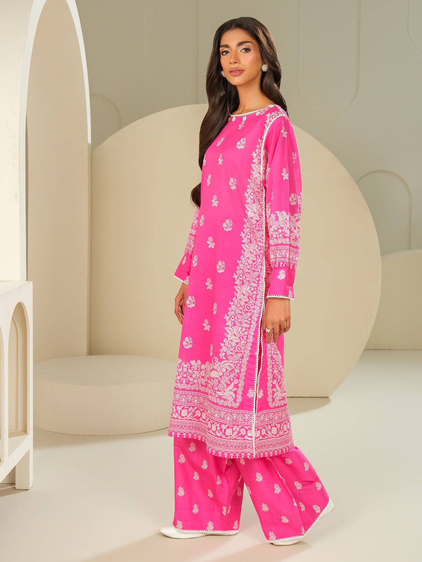 3 Piece Lawn Suit-Printed (Unstitched)