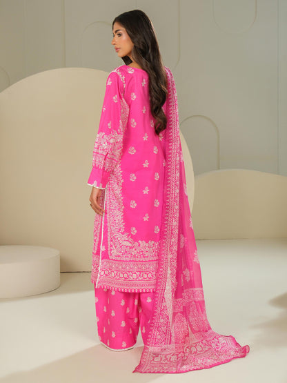 3 Piece Lawn Suit-Printed (Unstitched)