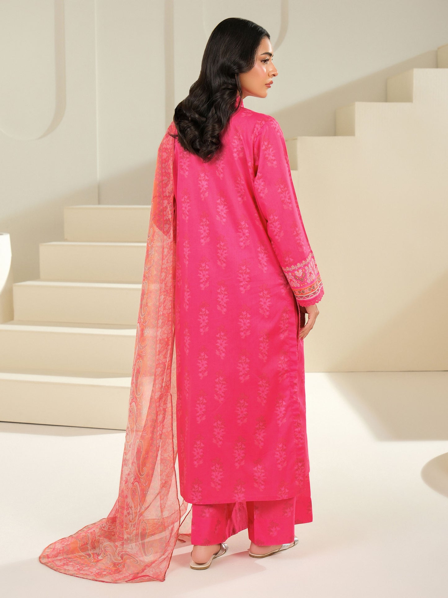 3 Piece Lawn Suit-Printed (Unstitched)