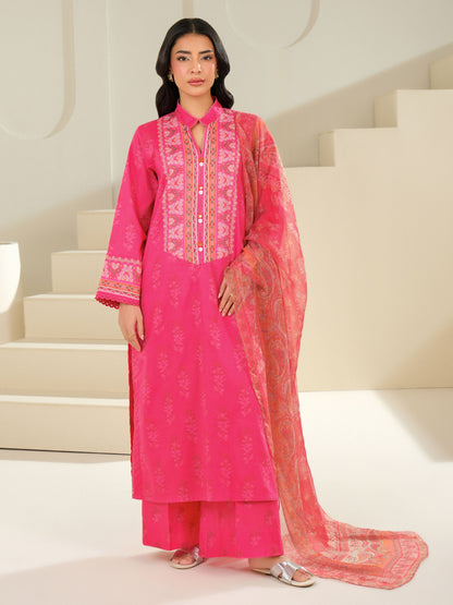 3 Piece Lawn Suit-Printed (Unstitched)