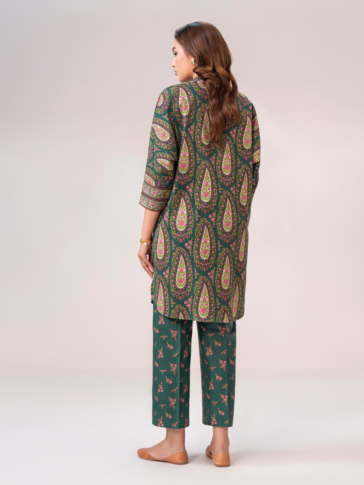 2 Piece Khaddar Suit(Unstitched)