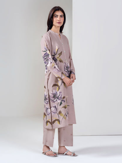 2 Piece Slub Khaddar Suit (Unstitched)