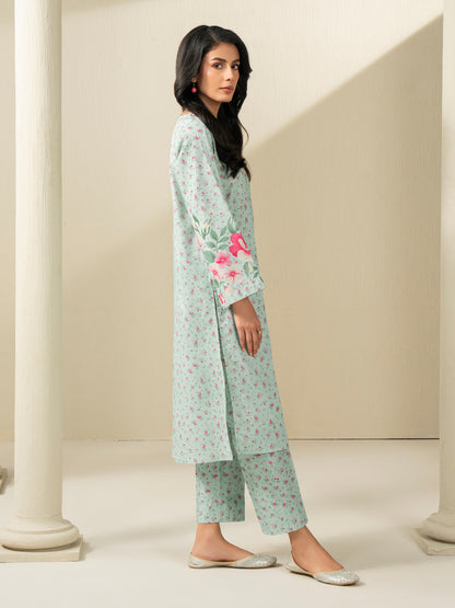 2 Piece Khaddar Suit-Printed (Unstitched)