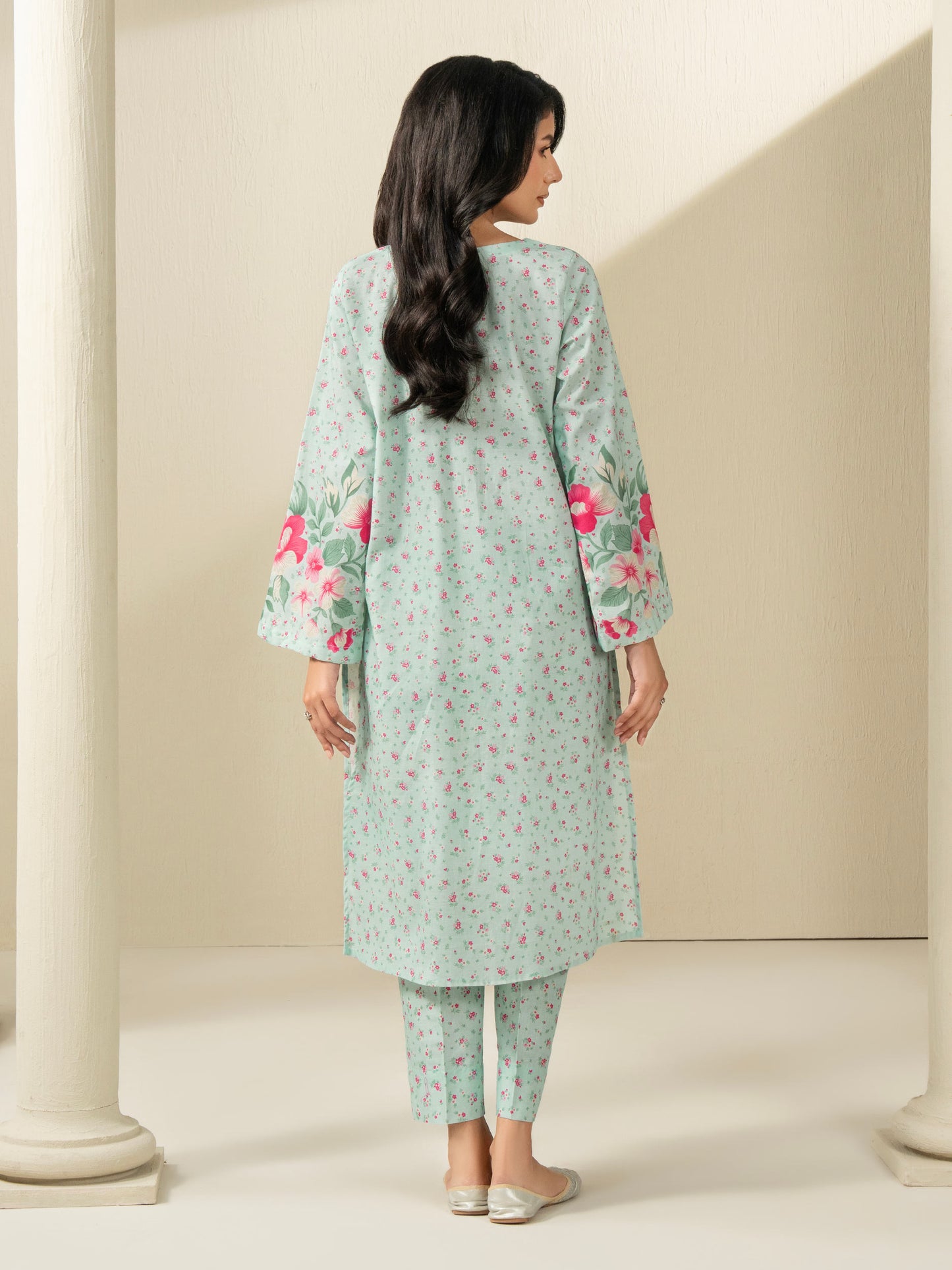 2 Piece Khaddar Suit-Printed (Unstitched)