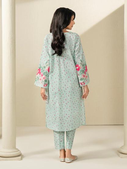 2 Piece Khaddar Suit-Printed (Unstitched)