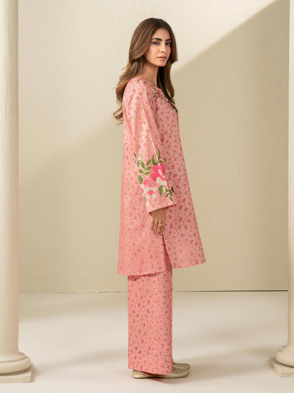 2 Piece Khaddar Suit-Printed (Unstitched)