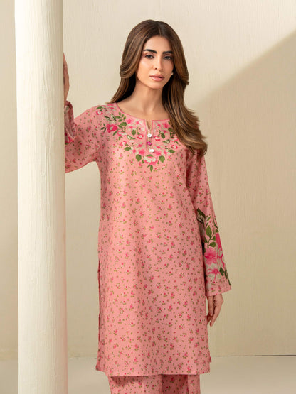 2 Piece Khaddar Suit-Printed (Unstitched)