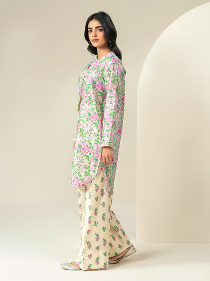 2 Piece Khaddar Suit-Printed (Unstitched)