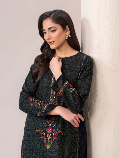 2 Piece Slub Khaddar Suit (Unstitched)