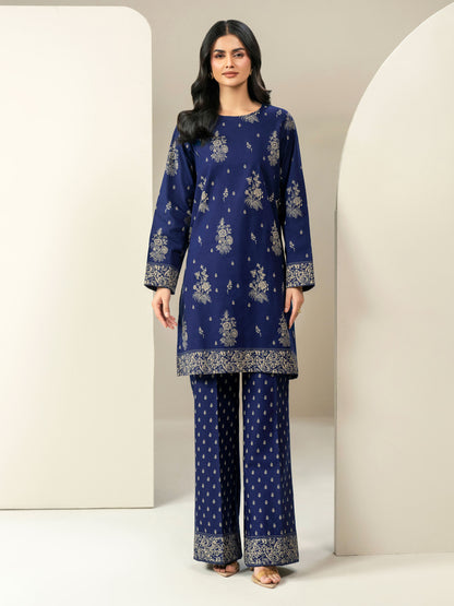 2 Piece Khaddar Suit-Printed (Unstitched)