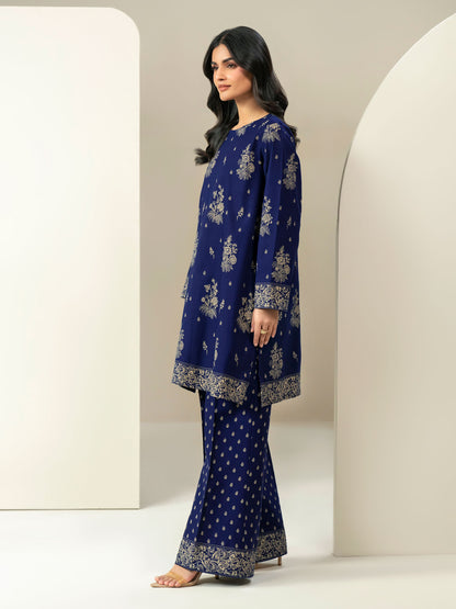 2 Piece Khaddar Suit-Printed (Unstitched)
