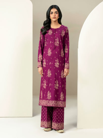 2 Piece Khaddar Suit-Printed (Unstitched)