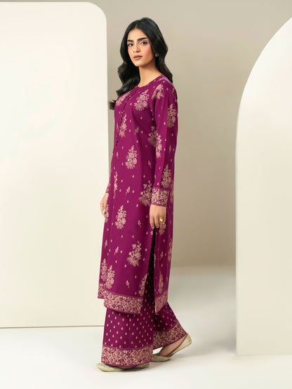 2 Piece Khaddar Suit-Printed (Unstitched)